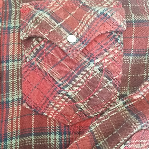 True religion flannel button up - Picture 4 of 6